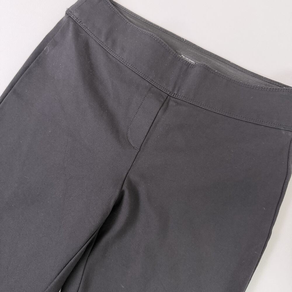 Worthington Black Pull On Skinny Ponte Leggings Women's Medium Minimalist Career